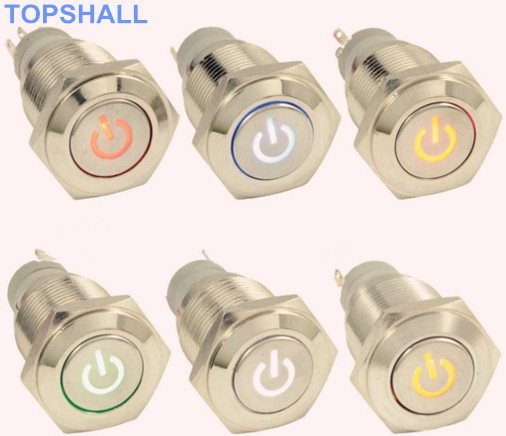 16mm金屬按鈕開關(guān)