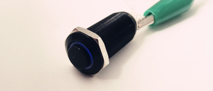 防水帶燈金屬按鈕