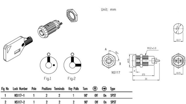 電源開關(guān)鎖