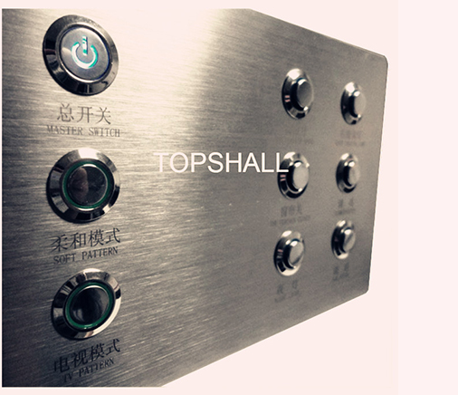 酒店金屬開(kāi)關(guān)面板