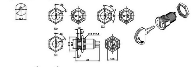 金屬旋鈕開關(guān)