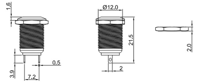 12mm金屬按鈕開(kāi)關(guān) 12mm金屬按鈕開(kāi)關(guān)
