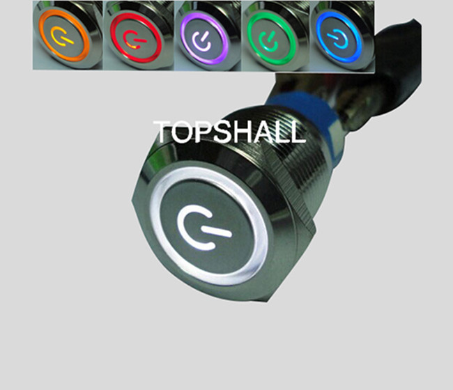 帶燈金屬按鈕開關(guān) 帶燈金屬按鈕開關(guān)